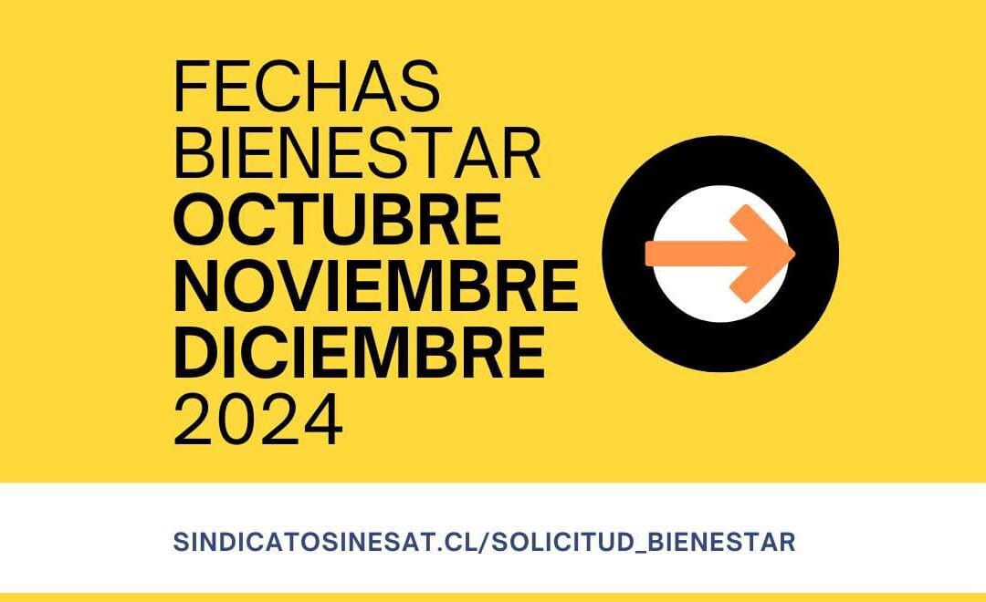 ¡Ya disponible! Calendario Solicitud Bienestar Octubre 2024
