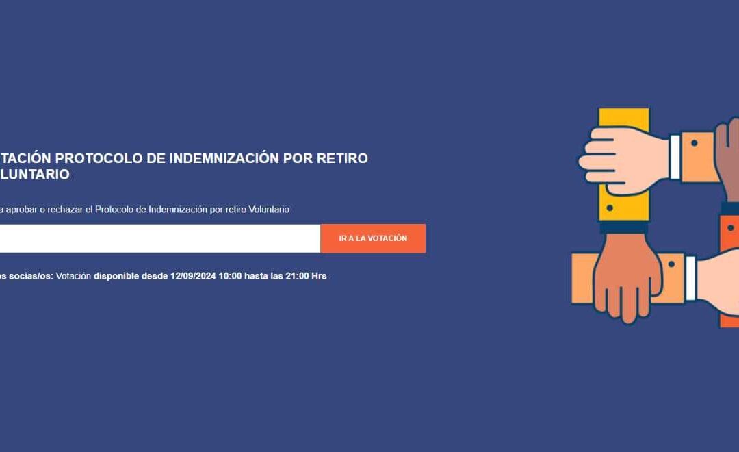 Así fue la votación indemnización por retiro voluntario 2024