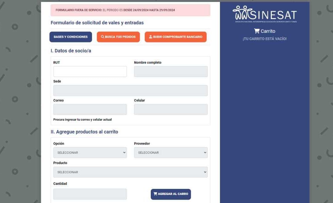 TUTORIAL: Nuevo formulario vales de gas y entradas